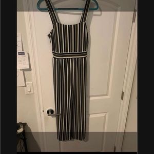 Express Striped Jumpsuit Romper Size: S